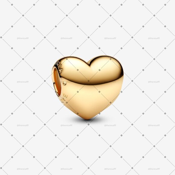 Pandora Be Love Engravable Heart Charm - Picture 1 of 5